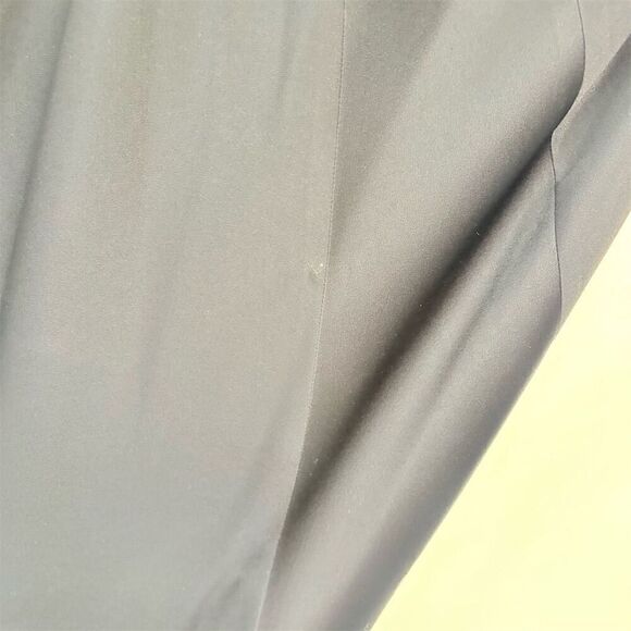 Halston Women's Black Midi Dress Size‎ 6 - Picture 2 of 9